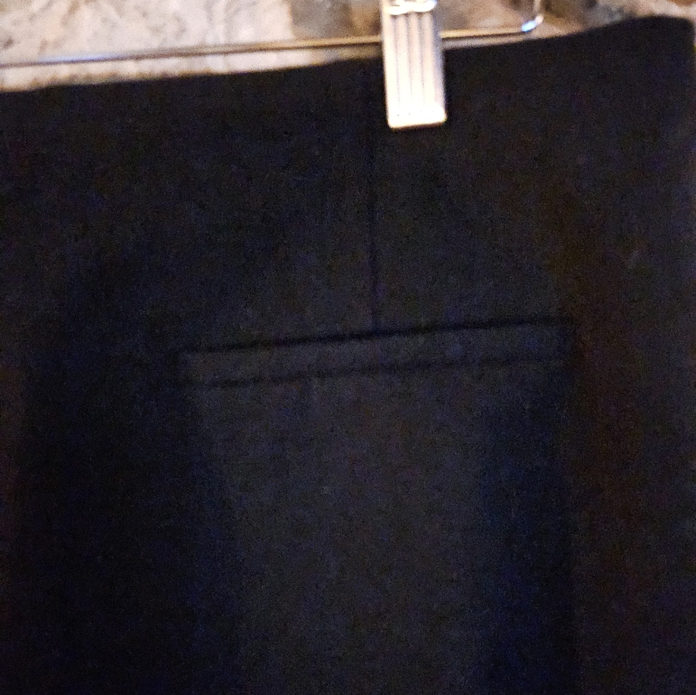 Zara Basic Collection Pleated Front Black Pants S… - image 7